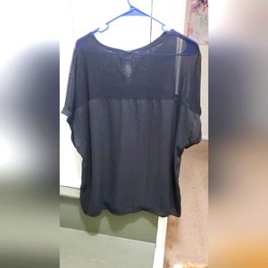 Sheer Tunic Blouse